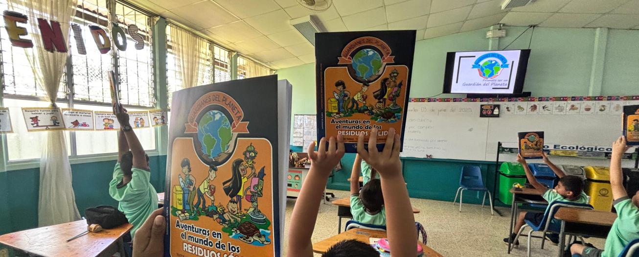 8 escuelas de Grecia forman en sus aulas a guardianes del planeta