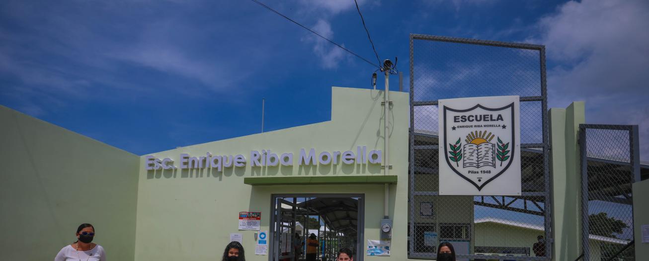 Escuela Enrique Riba en Pilas de Alajuela disfruta de nuevas instalaciones