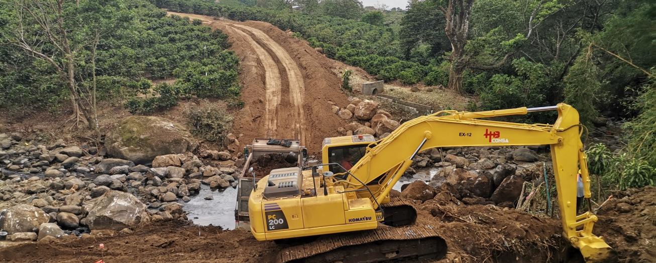 Construcción de nuevo puente en Sarchí unirá a las comunidades de Calle Estadio y Calle Talolinga
