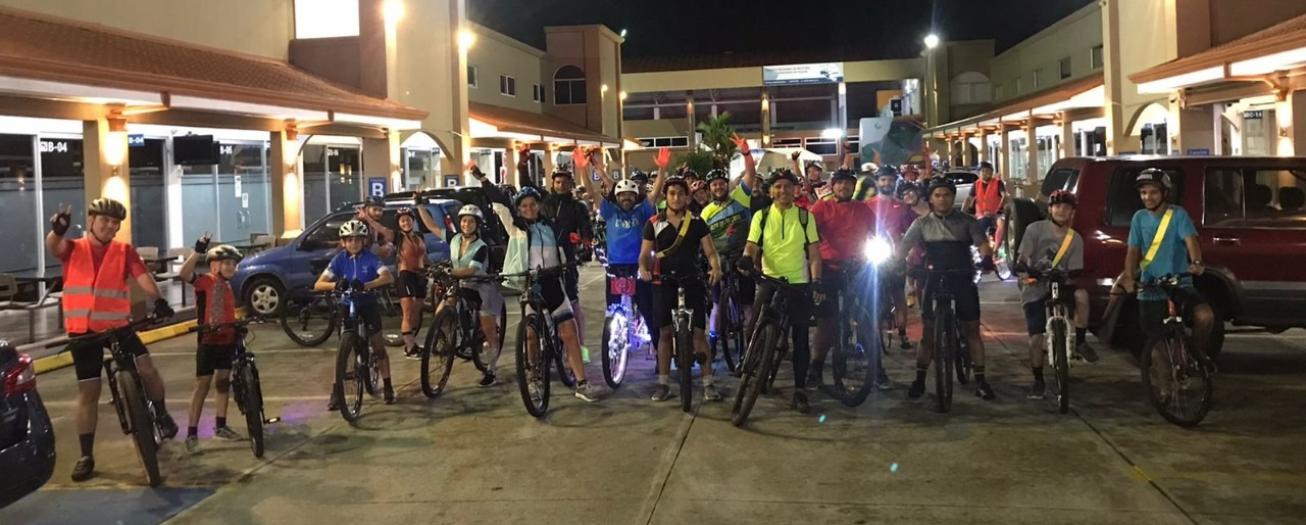 Terceros sábados de cada mes Alajuela disfrutará de una “Cleteada Nocturna”