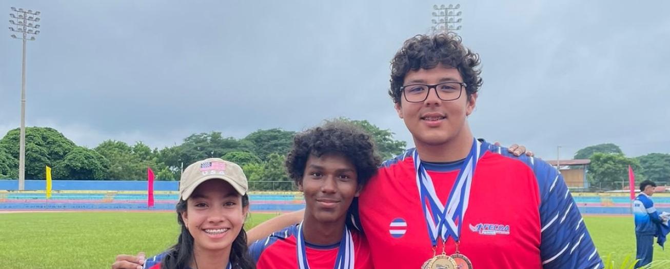 Griegos ganan ocho medallas en Campeonato Centroamericano U-18 y U-20 de Atletismo