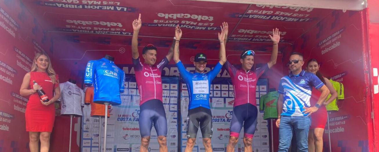 Sebastián  Moya conquistó la sexta etapa de la Vuelta Costa Rica 