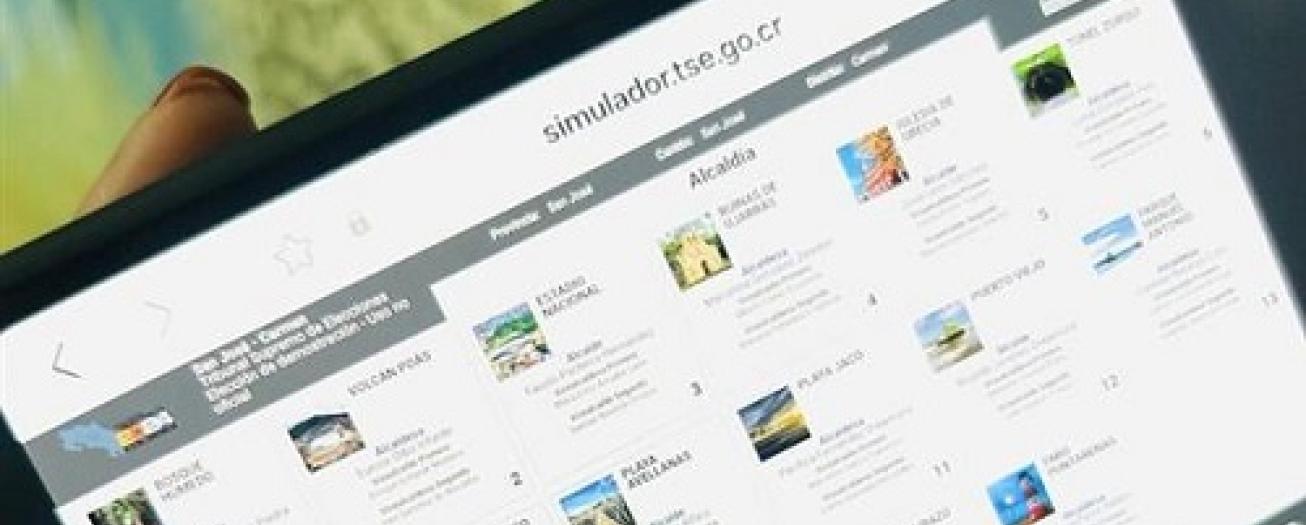 TSE habilita simulador de Papeleta Única Electrónica en página web