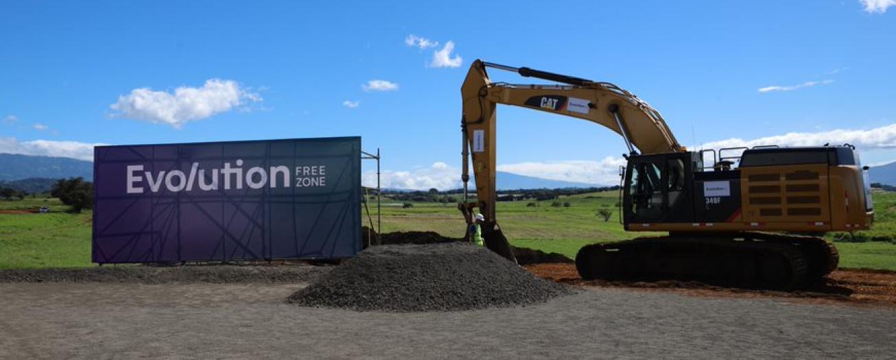 Construcción de Evolution Free Zone en Grecia ya genera más de 100 empleos