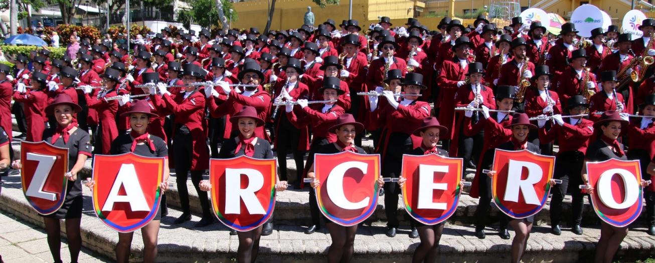 Gobierno de la República brindó despedida especial a Banda Municipal de Zarcero en su ruta hacia el Desfile de las Rosas 2024 