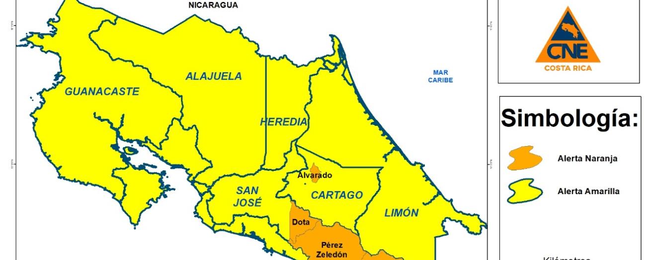 75 cantones bajan nivel de alerta por COVID-19 de naranja a amarilla