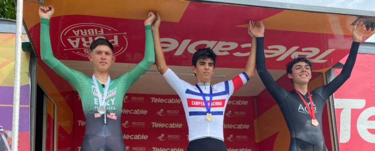Griego logra tercer lugar en Campeonato Nacional de Contrarreloj