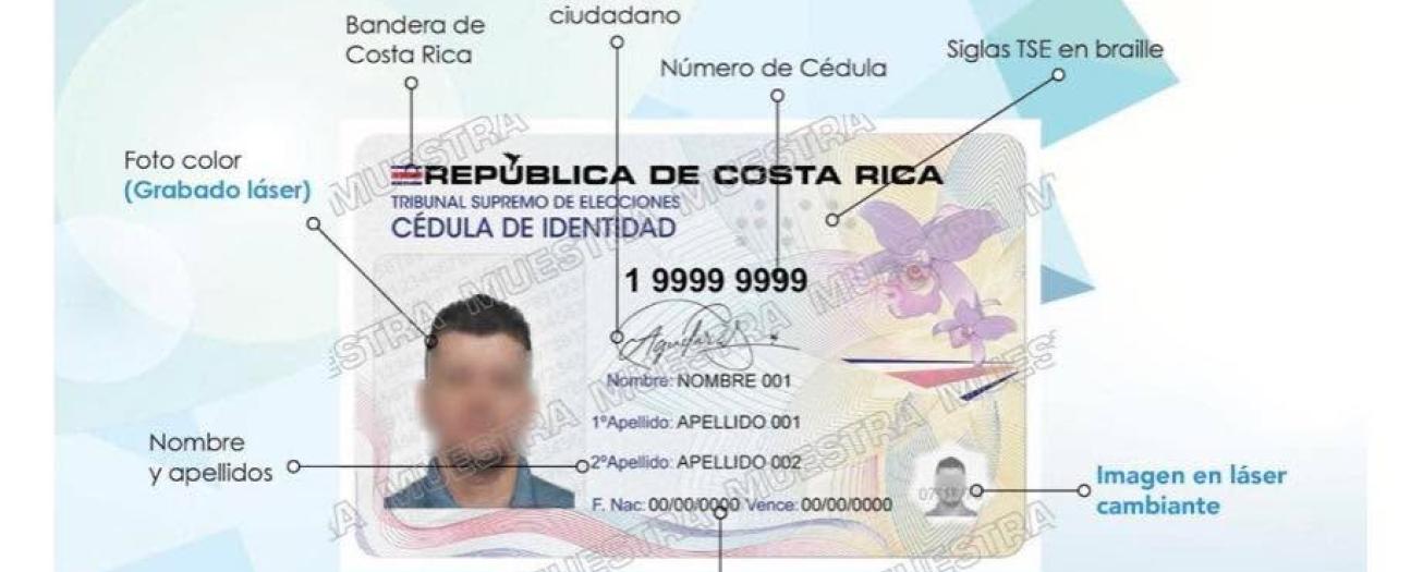 Cédula de identidad tiene un nuevo diseño en su formato físico