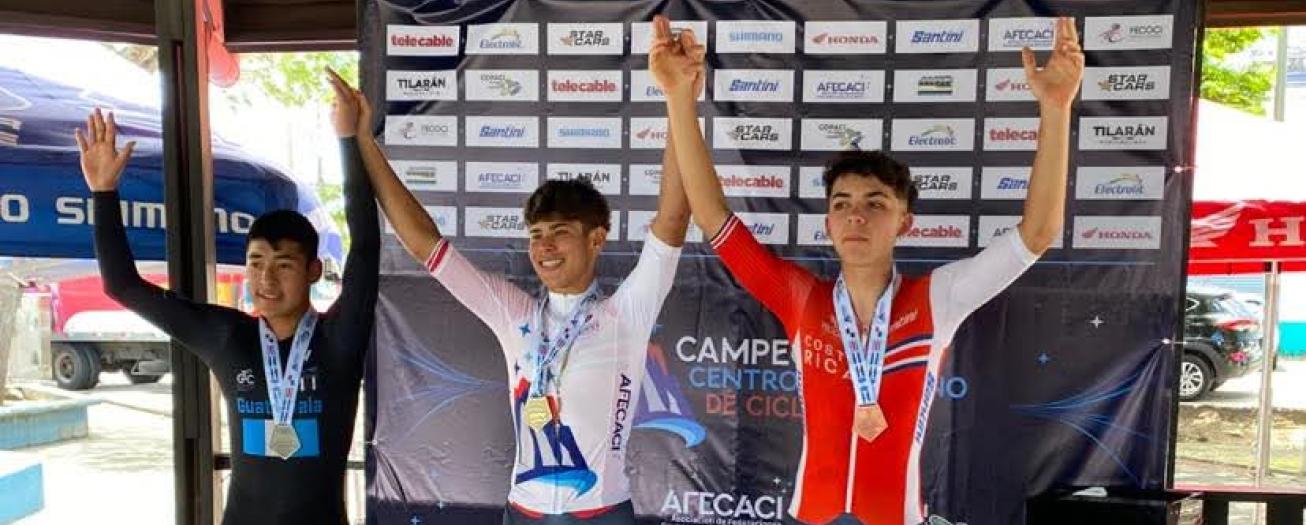 Griego es campeón Centroaméricano de Contrarreloj 