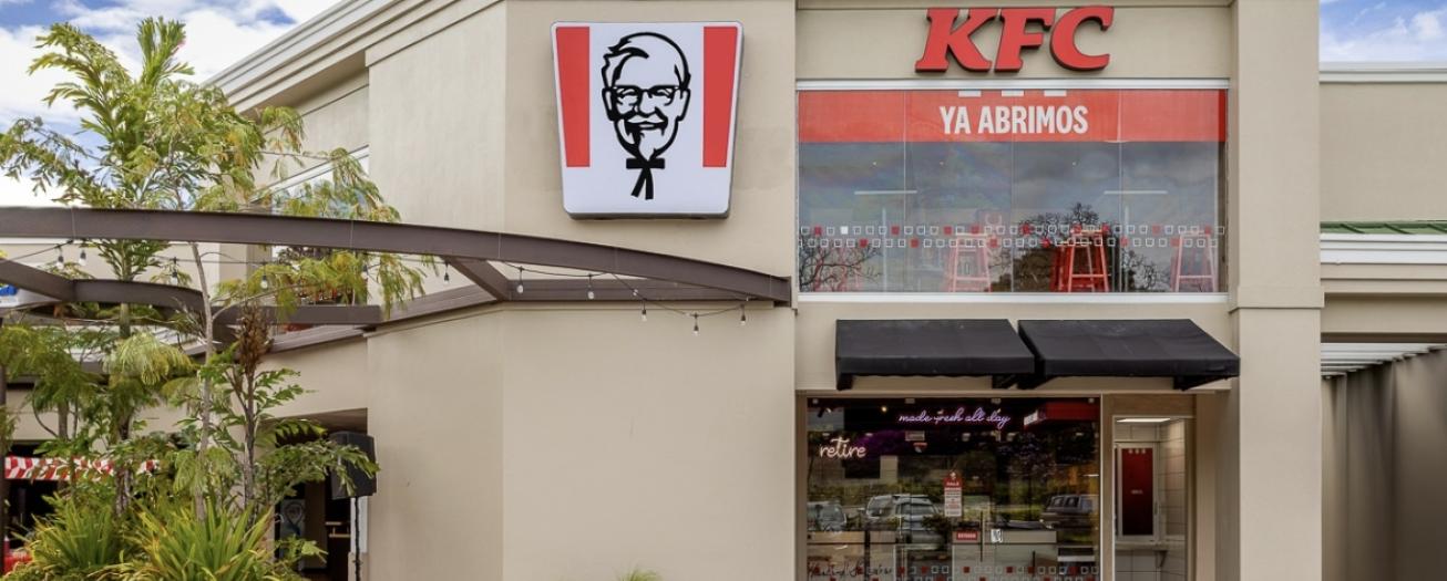 Conozca la nueva ubicación de KFC en el centro de Alajuela