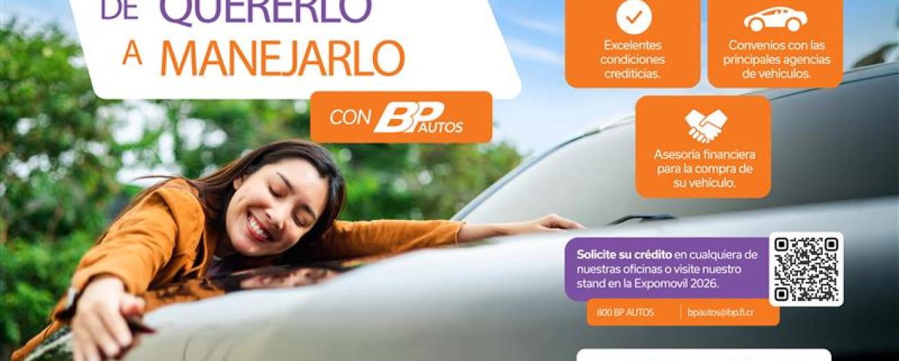 Banco Popular impulsa el acceso al vehículo propio con tasa fija, hasta 85% de financiamiento y beneficios exclusivos