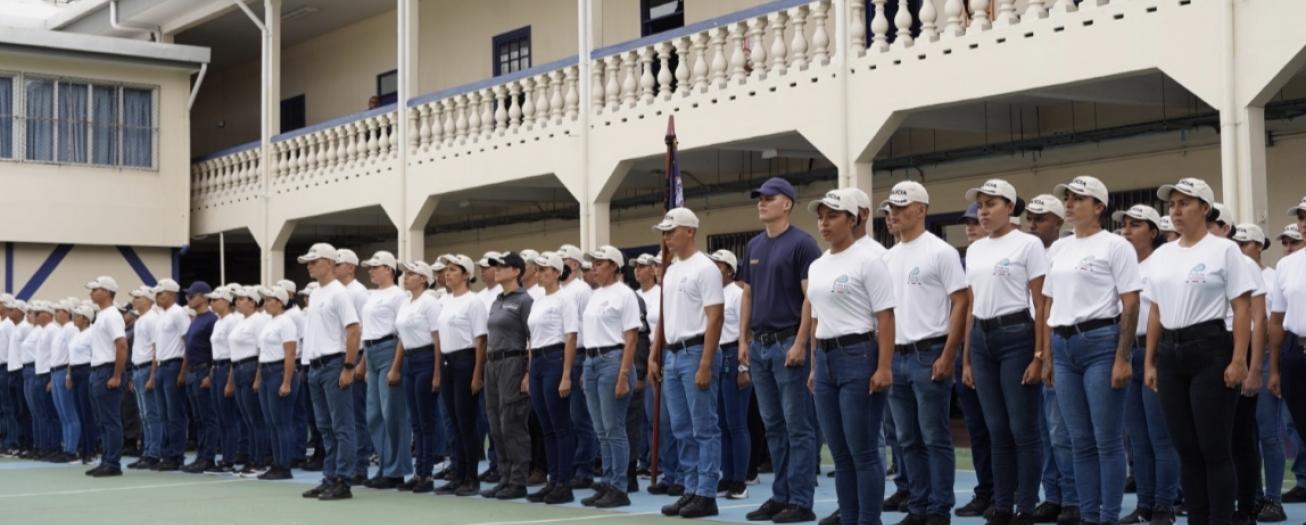 Academia Nacional de Policía forma a 167 estudiantes que brindarán servicio policial al país  