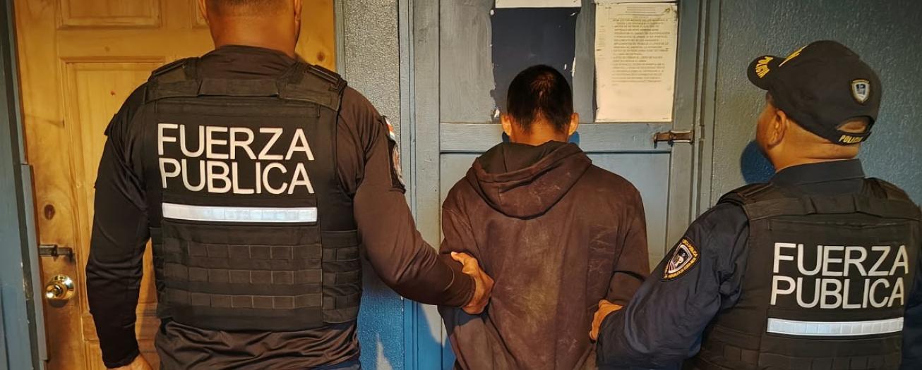 Fuerza Pública detiene a sujeto requerido en Panamá  