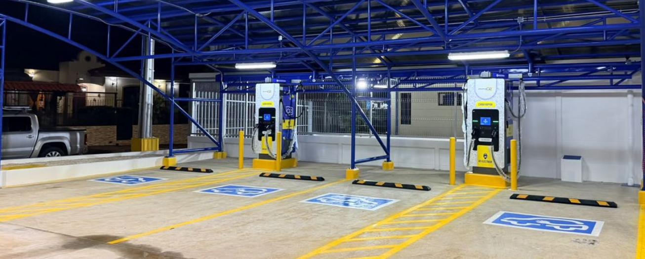 ICE inaugura estación de recarga rápida para vehículos eléctricos en Orotina