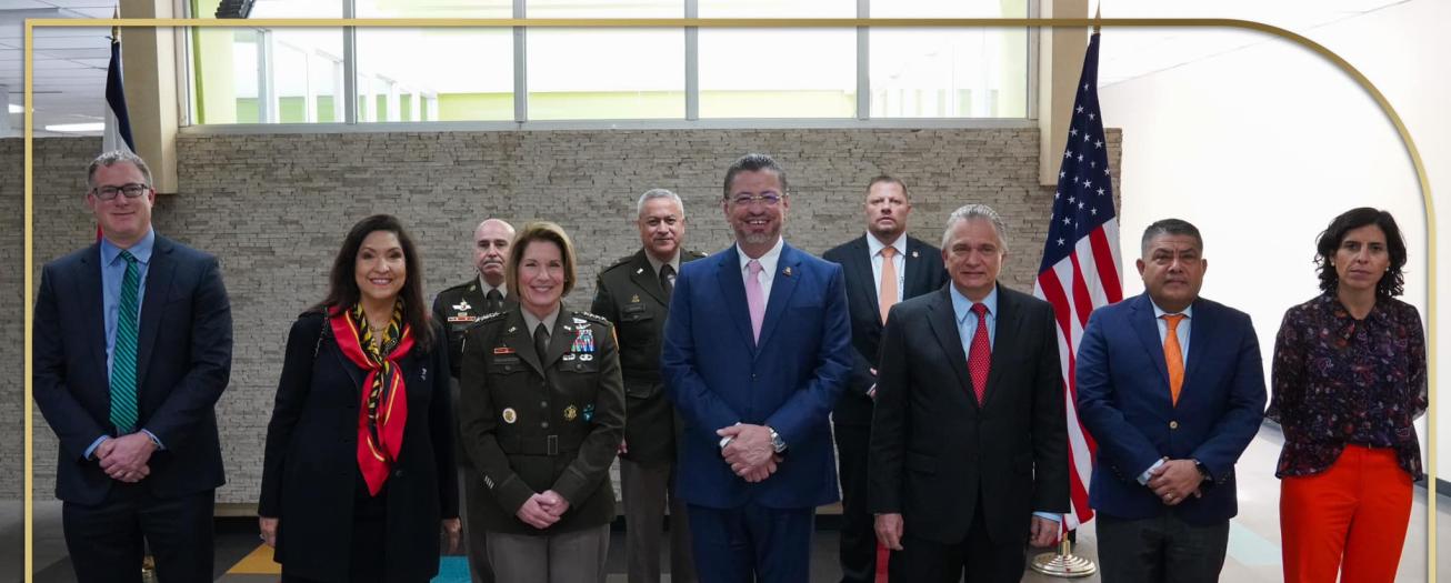 Estados Unidos anuncia más apoyo en seguridad para Costa Rica