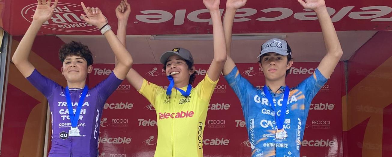 Griego y poaseña logran tercer lugar en Vuelta Infantil 2024
