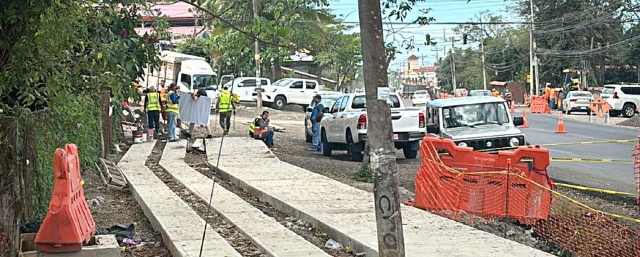 Avanzan labores en calle Coyol-La Arrocera, Alajuela 