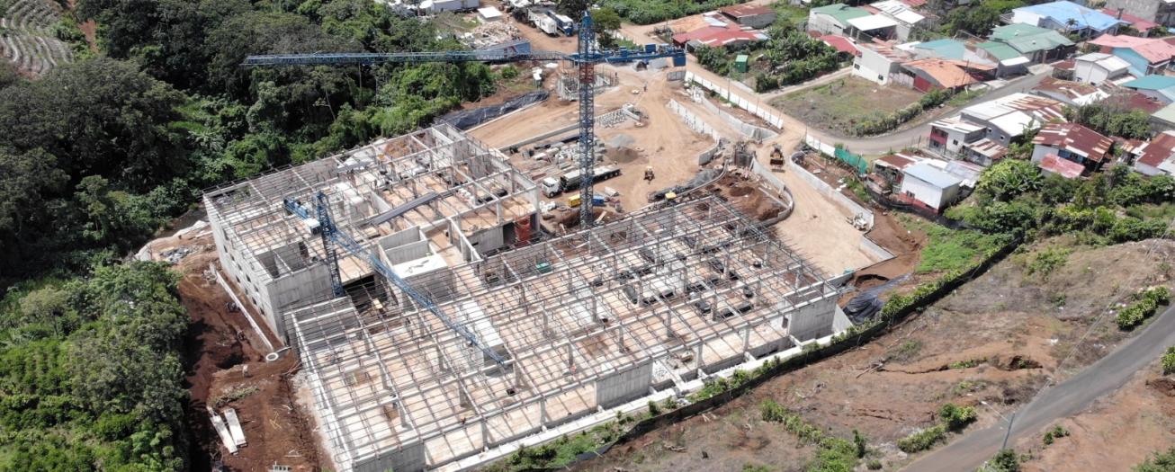 Avanza construcción de nueva sede del área de salud Naranjo