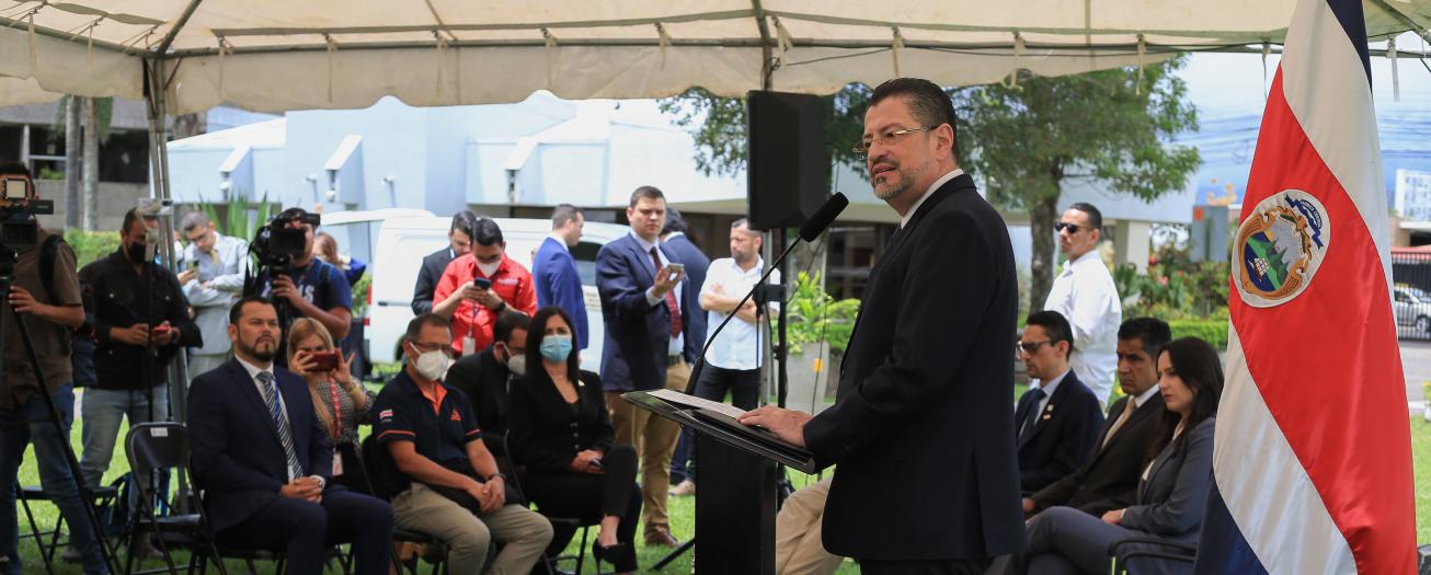 Presidente buscará optimizar el portafolio de inversiones que Costa Rica tiene con el BID