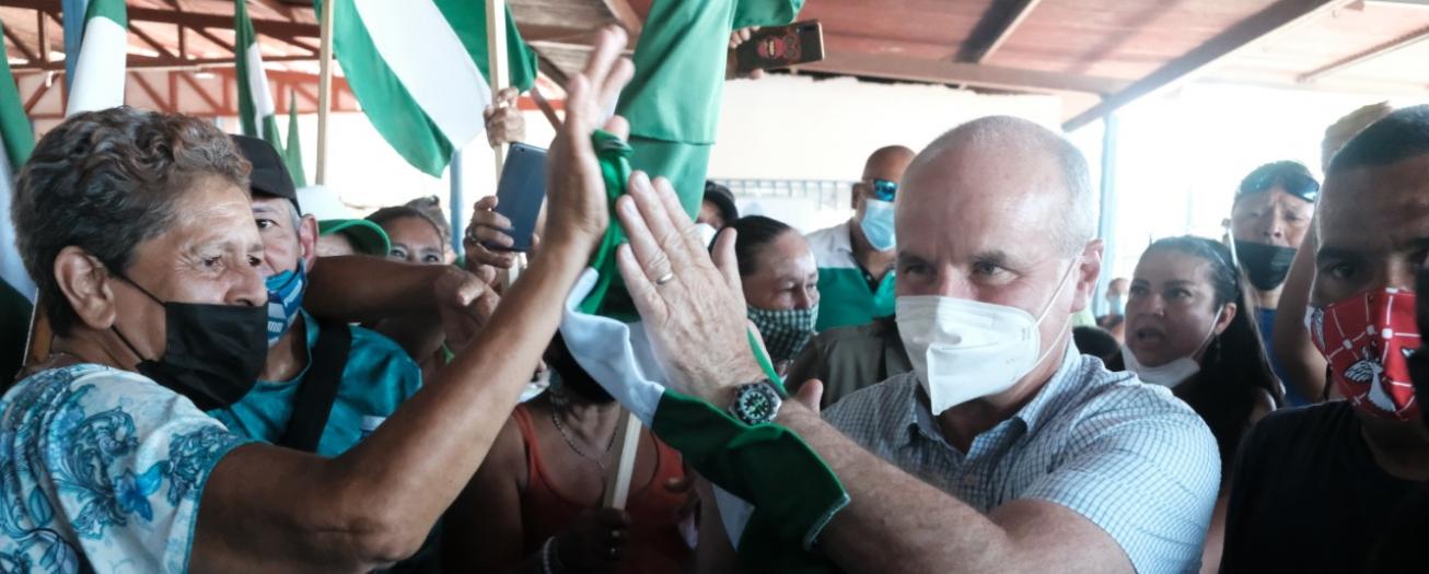 Figueres gana seis distritos y Chaves uno en el cantón de Grecia