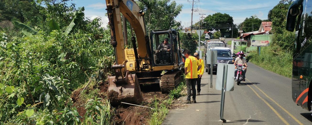 Conavi inicia obra en socavamiento en Ruta Nacional 118