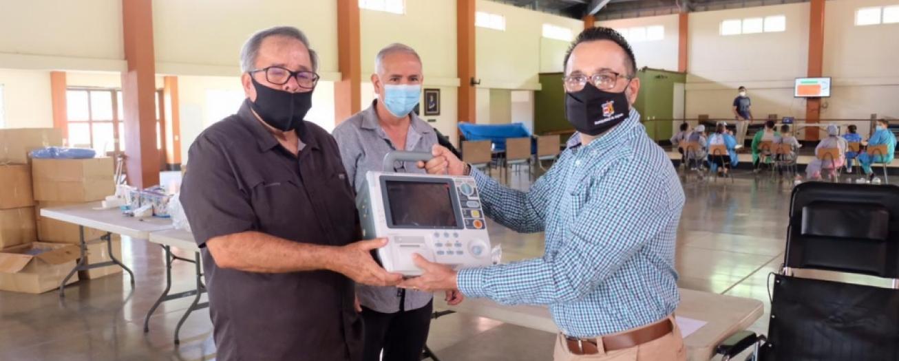 Municipalidad de Alajuela entrega equipamiento al Hogar de Ancianos Santiago Crespo