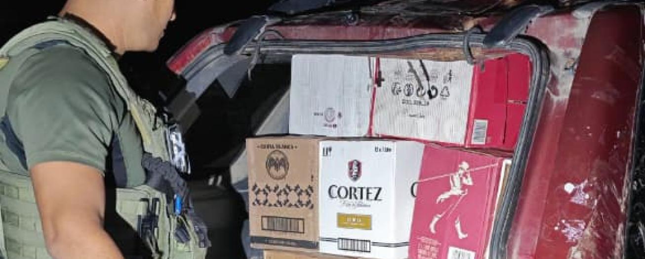 Policía de Fronteras incauta 4.206 unidades de pólvora ilegal 